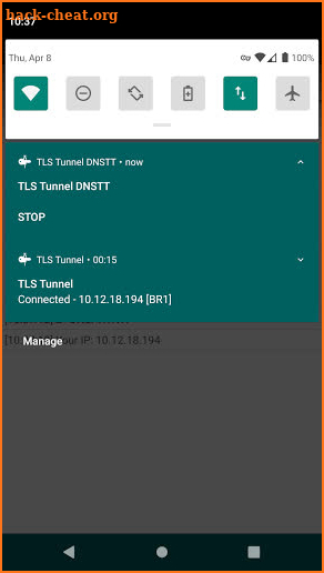 TLS Tunnel DNSTT Plugin screenshot