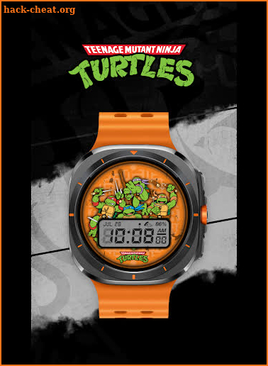 TMNT - Cowabunga SE Watch Face screenshot