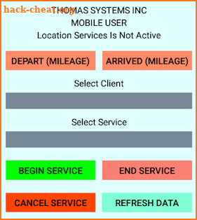TMS Mobile EVV System screenshot