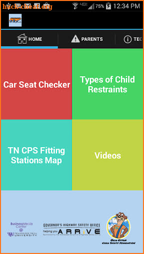 TN Child Passenger Safety screenshot