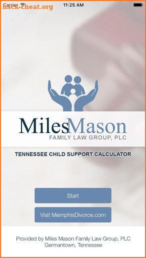 TN Child Support Calculator screenshot