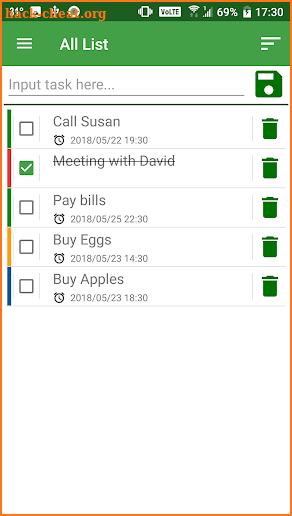 To-Do List, Task List, Reminder screenshot
