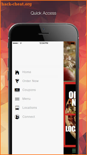 Toarminas Pizza App screenshot