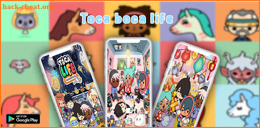 TOCA BOCA LIFE Wallpaper: world of Toca boca screenshot