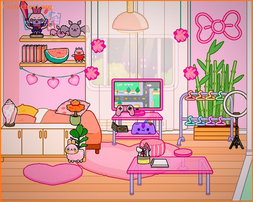 Toca Boca Pink Room Ideas screenshot