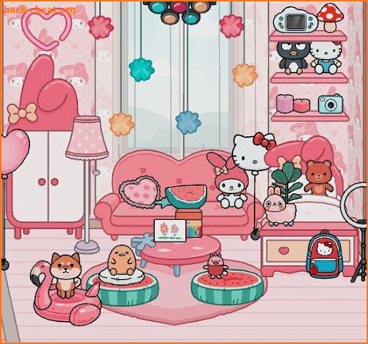 Toca Boca Pink Room Ideas screenshot