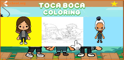 TOCA boca World Life Coloring screenshot