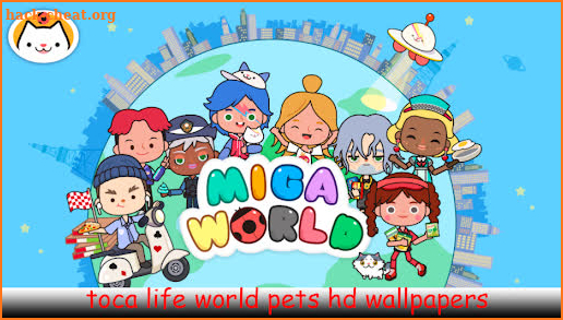 toca life world pets hd wallpapers screenshot