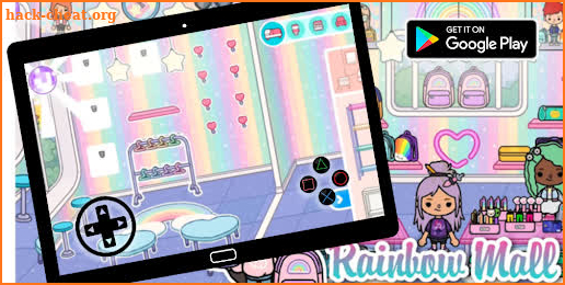 Toca Life World Rainbow Mall Makeover🤩😍FreeGuide screenshot