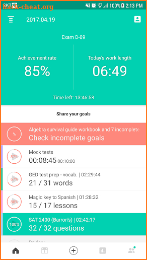 Todait - Smart study planner screenshot