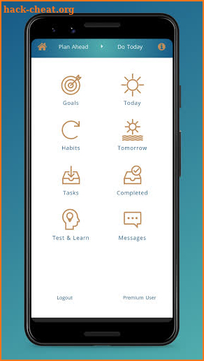 TodayPlus - Achieve Goals using Tasks and Habits screenshot