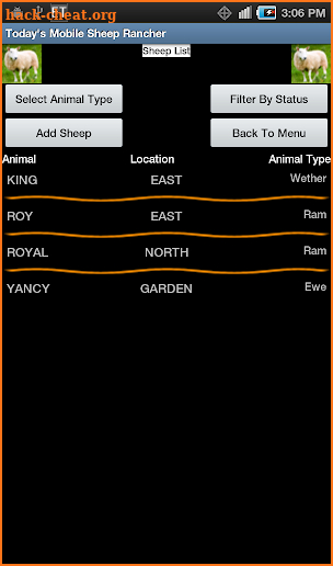 Today's Mobile Sheep Rancher screenshot