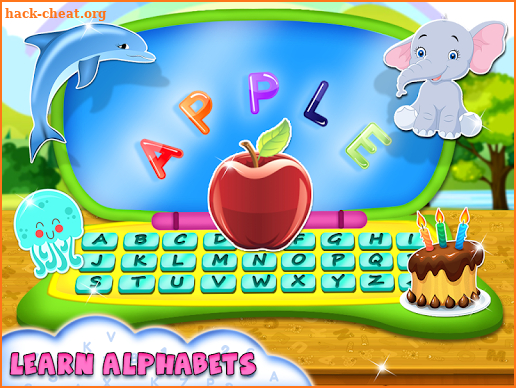 Toddler Kids Computer - Learn Alphabets & Numbers screenshot
