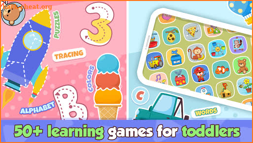 Toddler learning games for kids: 2,3,4 year olds screenshot