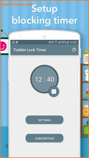 Toddler Lock Timer - For Kids under 6 screenshot