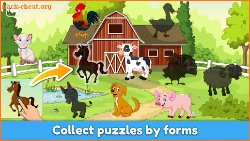Toddler puzzle games for kids screenshot