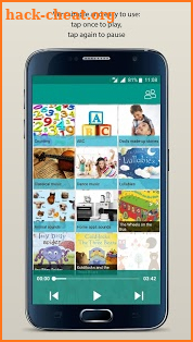 Toddler's Audio Player: music and stories for kids screenshot