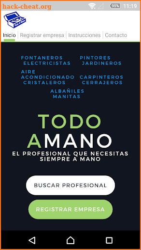 Todo a Mano | Fontaneros, electricistas, cerrajero screenshot