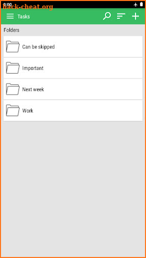 Todo list & tasks screenshot