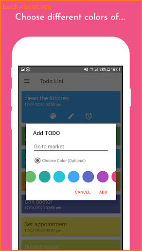 Todo List App : Task Planner & Todo Reminder 2020 screenshot