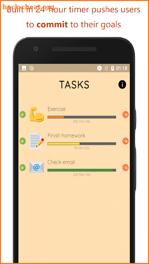 Todo Today - 24 hour daily tasks and planner app screenshot