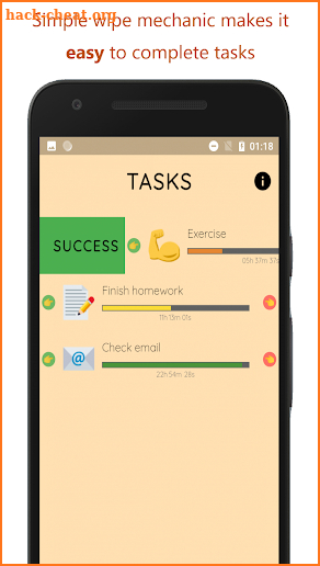 Todo Today - 24 hour daily tasks and planner app screenshot