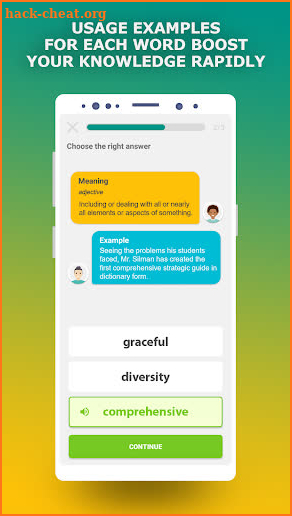 TOEFL Vocabulary Prep App screenshot