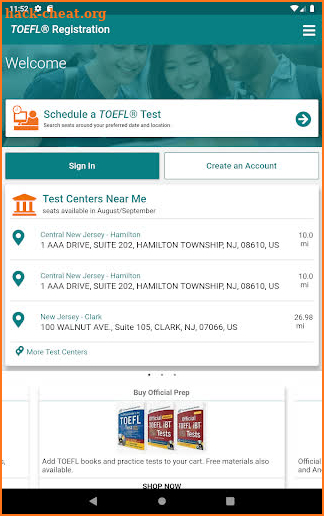 TOEFL® Official App screenshot