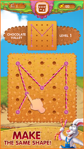 Toffee : Line Puzzle Game. Free Rope Puzzle Game screenshot