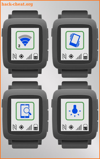 Toggles for Pebble screenshot