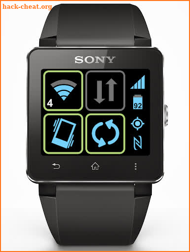 Toggles for SmartWatch screenshot