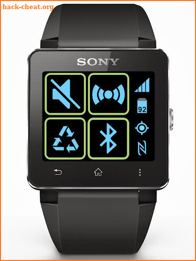 Toggles for SmartWatch screenshot
