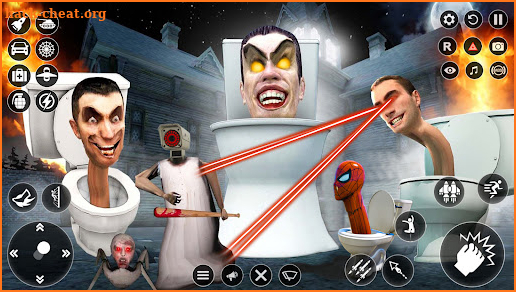 Toilet Attack: Toilet Games 3D screenshot