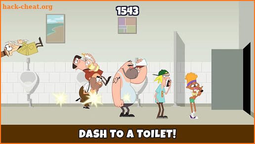 Toilet Dash: Run for a promotion screenshot