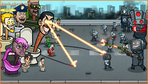 Toilet Monster Survival Battle screenshot