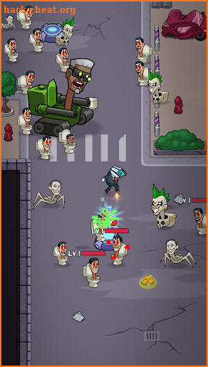 Toilet Monster Survival Battle screenshot