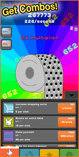 Toilet Paper Clicker - Idle Incremental Game screenshot