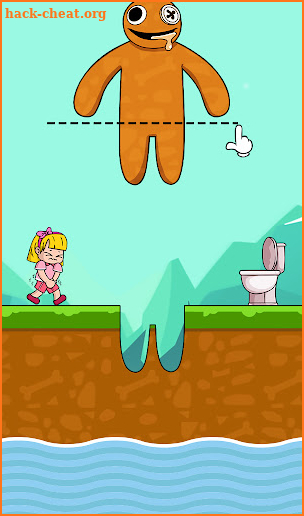 Toilet Time! Fun Bridge Puzzle screenshot