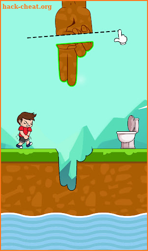 Toilet Time! Fun Bridge Puzzle screenshot