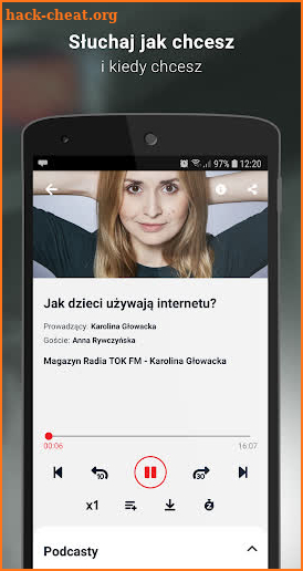 TOK FM screenshot