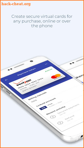 Token - Virtual, Secure, Anti-Fraud Payment Cards screenshot