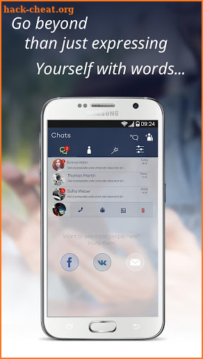 TokensApp - chat messenger screenshot