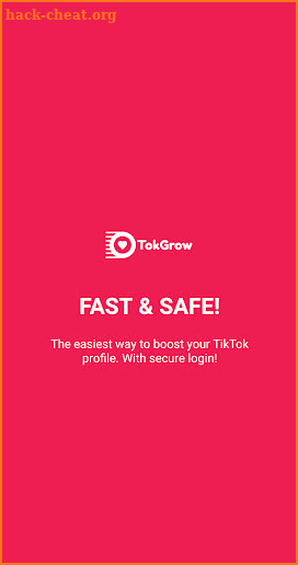 TokGrow - Fans & Hearts & Shares screenshot