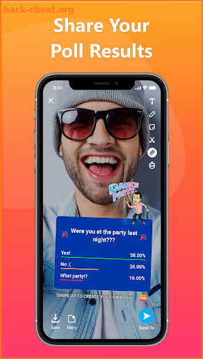 TOKO: Share Snappy Polls! screenshot