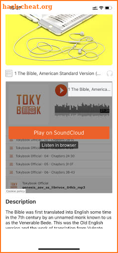 Tokybook-US screenshot