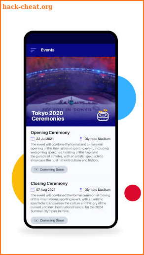 Tokyo 2020 News screenshot