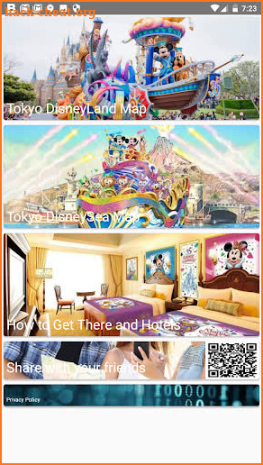 Tokyo DisneyLand, DisneySea Map Offline 東京ディズニーマップ screenshot