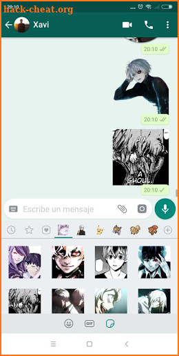 Tokyo - Ghoul Stickers for WhatsApp screenshot