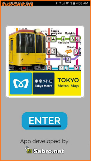 Tokyo Metro Map Offline Update screenshot