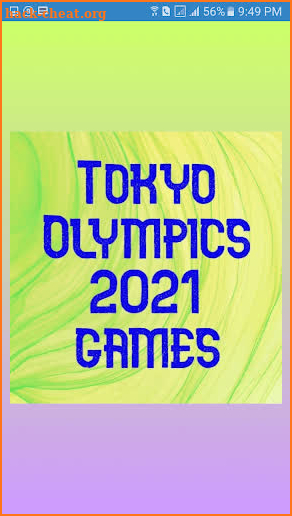 Tokyo Olympics 2021 Live games screenshot